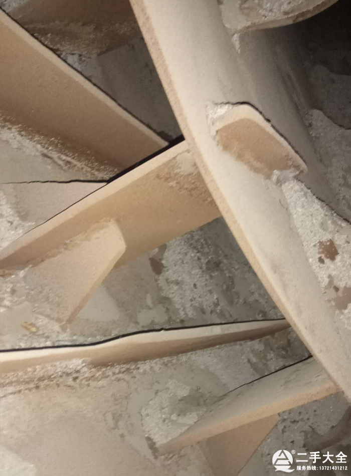 三筒烘干機內(nèi)部磨損情況 三筒烘干機內(nèi)部磨損情況