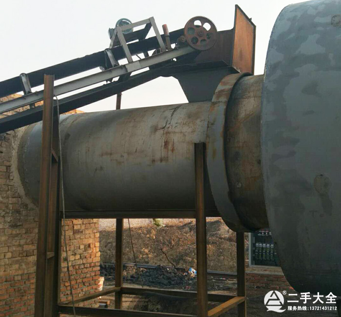 烘干機進料熱源提供和進料斗 烘干機進料熱源提供和進料斗