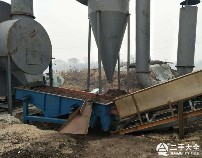 烘干成品料篩分+輸送 烘干成品料篩分+輸送