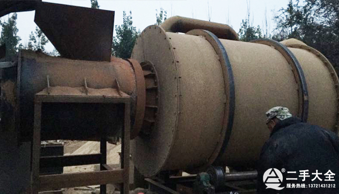 3噸二手沙子烘干機 3噸二手沙子烘干機