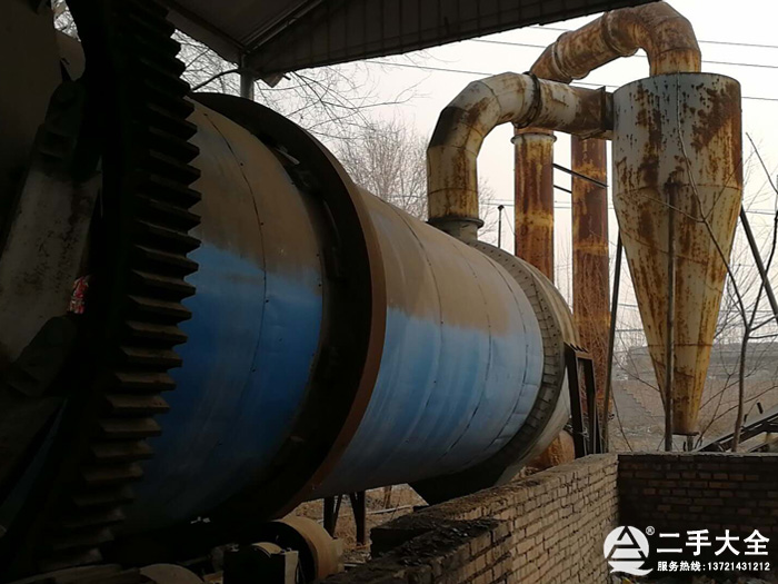 二手2.2×18米滾筒烘干機(jī) 二手2.2×18米滾筒烘干機(jī)