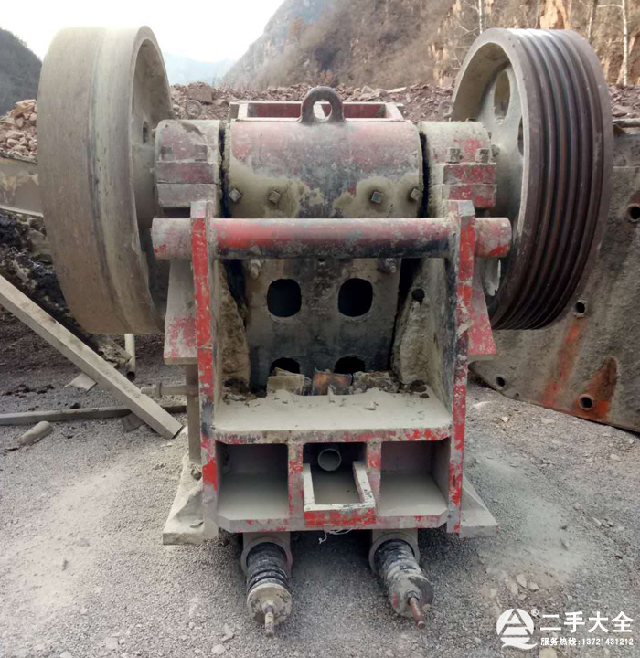 焊接二手500×750顎式破碎機 焊接二手500×750顎式破碎機