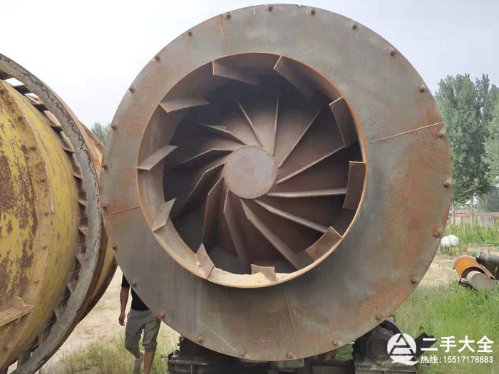 三筒烘干機(jī)出料端 三筒烘干機(jī)出料端