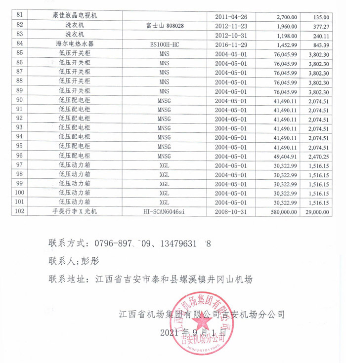 機(jī)場(chǎng)設(shè)備處理證明 機(jī)場(chǎng)設(shè)備處理證明