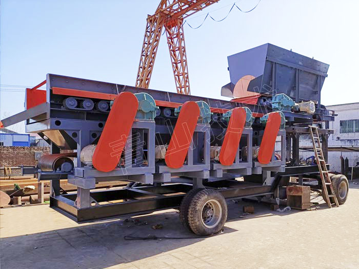 1520移動式泥石分離機 1520移動式泥石分離機